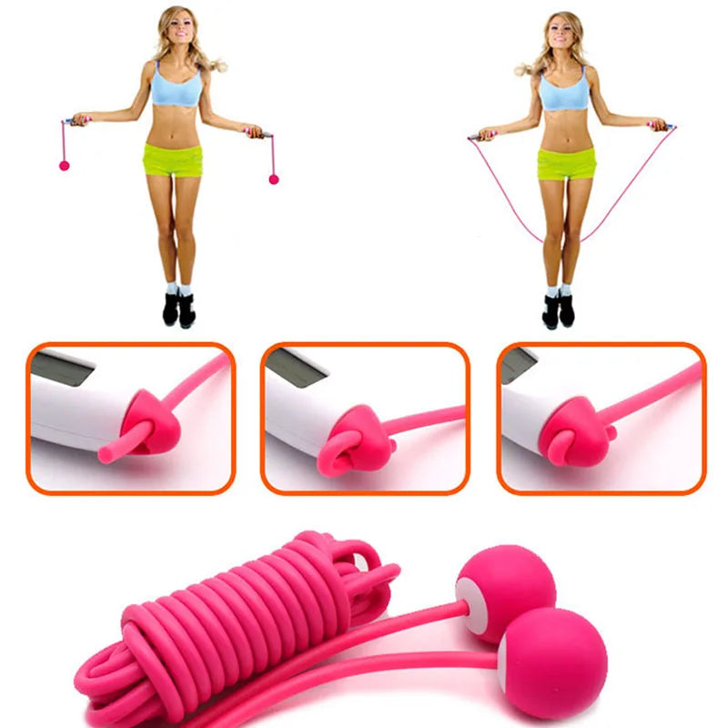 3M Jump Ropes with Electronic Counting Skip Rope Outdoor Lose Weight Fitness Equipment Cordless Rope Skipping Cuerda Deporte