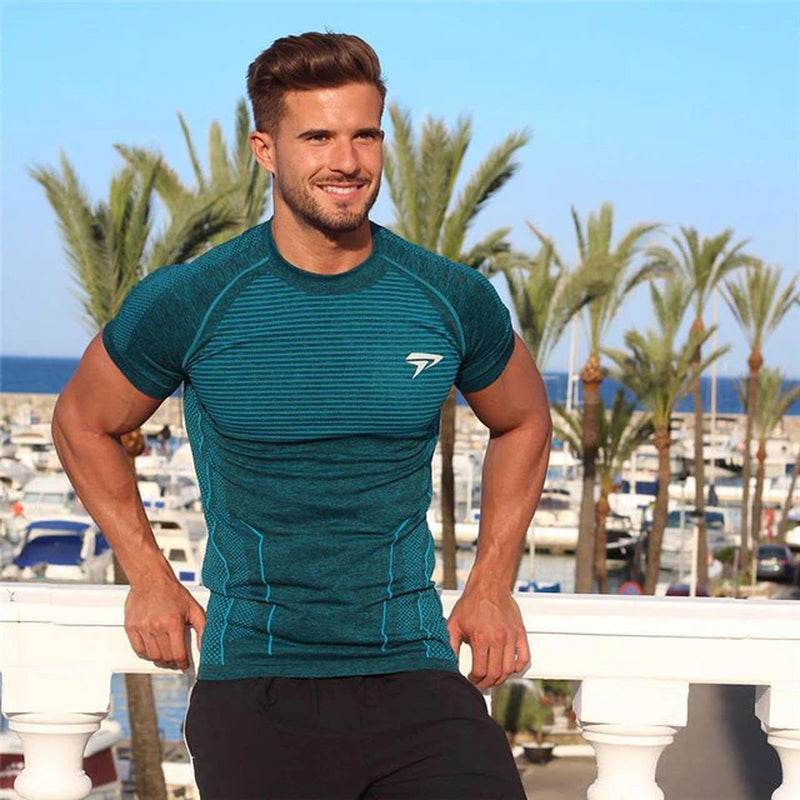 2022 New Brand Running Shirt Men'S Long Sleeve Gym Shirt Men Sportswear Compression Dry Fit Shirts for Men Fitness Sport T-Shirt