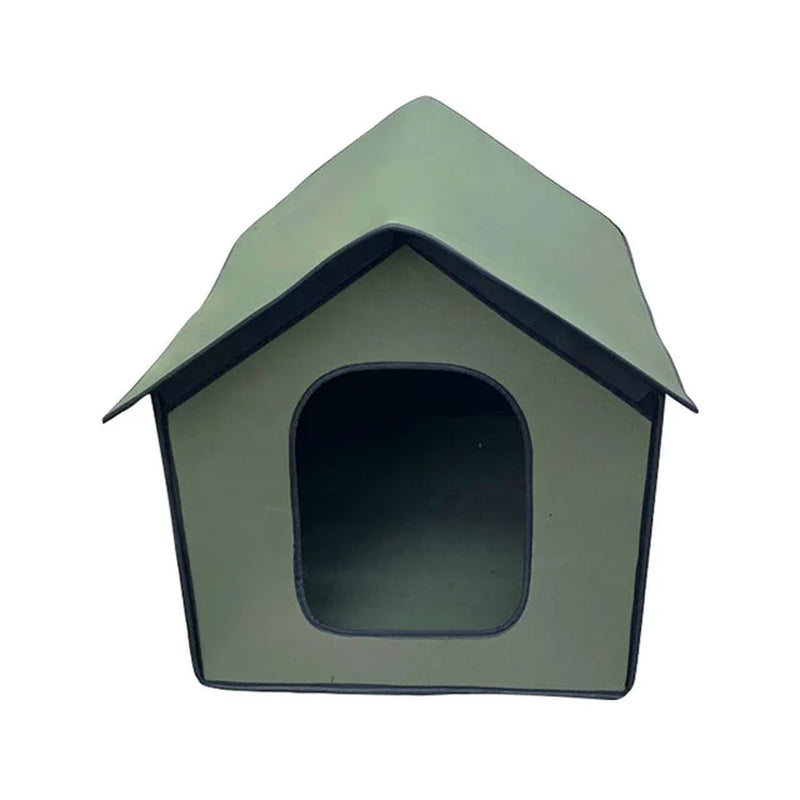 Large Pet Dog House Outdoor Foldable Bed Waterproof Weatherproof Cat Kennel Nest with Inner Pad Pet Shelter Cat Dogs House Tent