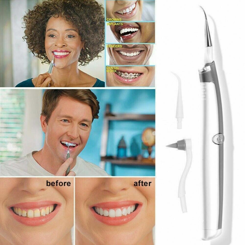 PULIZIA DENTI AD ULTRASUONI CON LED RIMOZIONE TARTARO PLACCA MACCHIE