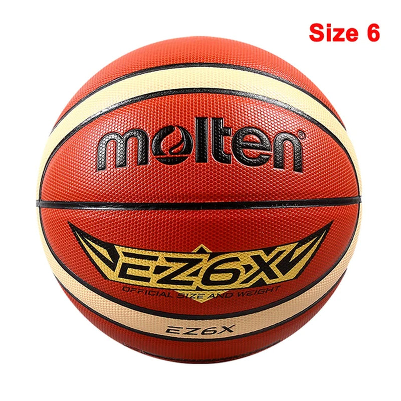 New High Quality Basketball Ball Official Size 7/6/5 PU Leather Outdoor Indoor Match Training Men Women Basketball Baloncesto