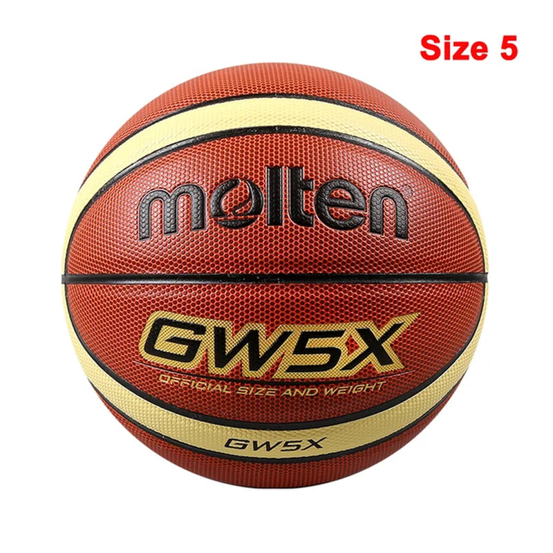 New High Quality Basketball Ball Official Size 7/6/5 PU Leather Outdoor Indoor Match Training Men Women Basketball Baloncesto