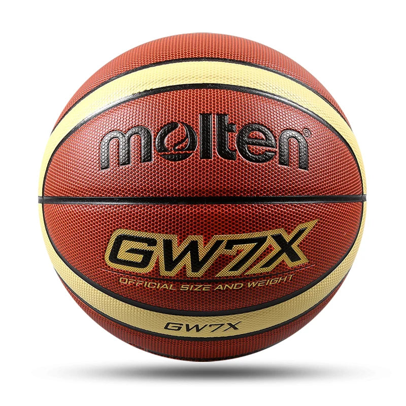 New High Quality Basketball Ball Official Size 7/6/5 PU Leather Outdoor Indoor Match Training Men Women Basketball Baloncesto