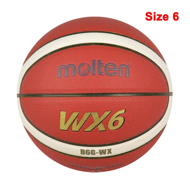 New High Quality Basketball Ball Official Size 7/6/5 PU Leather Outdoor Indoor Match Training Men Women Basketball Baloncesto