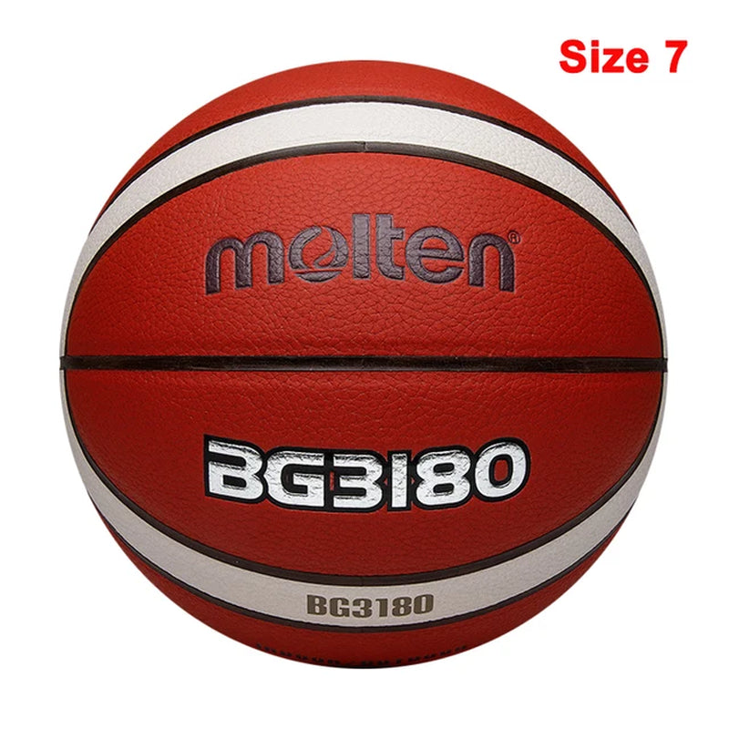 New High Quality Basketball Ball Official Size 7/6/5 PU Leather Outdoor Indoor Match Training Men Women Basketball Baloncesto