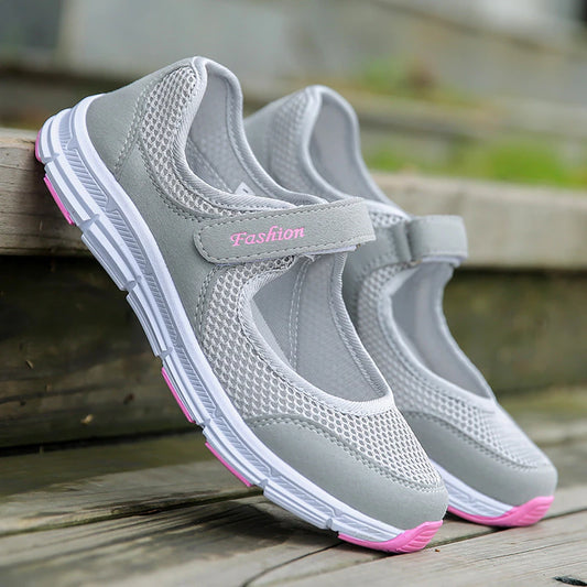 New Women Flats 2020 Spring Summer Ladies Mesh Flat Shoes Women Soft Breathable Sneakers Women Casual Shoes Zapatos De Mujer